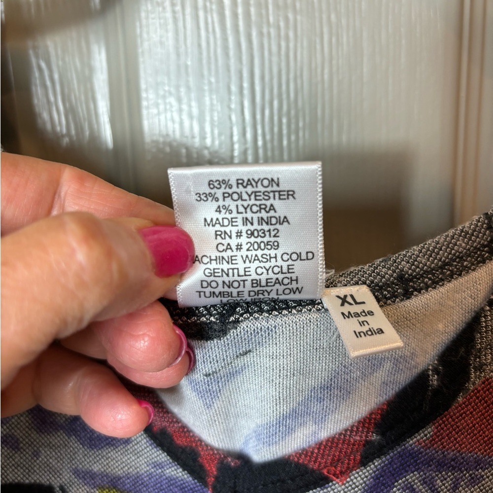 Parsley And Sage, Abstract, Asymmetrical Tunic Si… - image 2